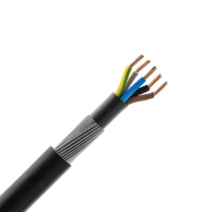6mm 5 Core SWA Armoured Cable