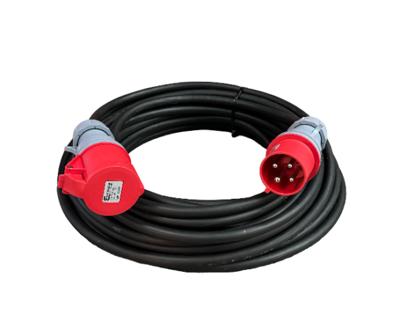 32A 4 Pin 415V H07RN-F Extension Lead x 20m