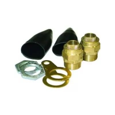6mm Cable 2 to 4 Core Brass Armoured Cable Glands SWA BS6121 Outdoor 2 Sets 