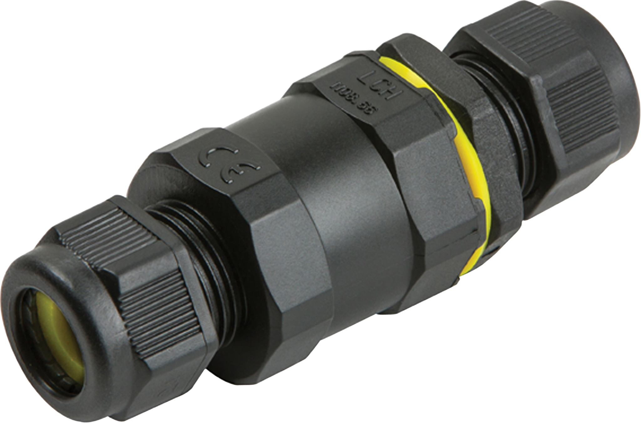 Waterproof Outdoor 2 Way Inline Connector 16A IP68 0 75 4 00mm2 Cable