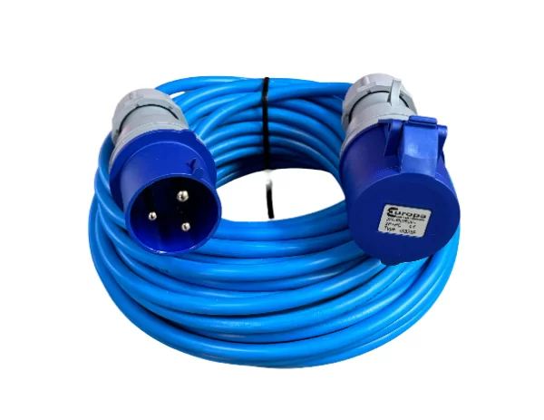 240V Blue Extension Lead 32A x 20M