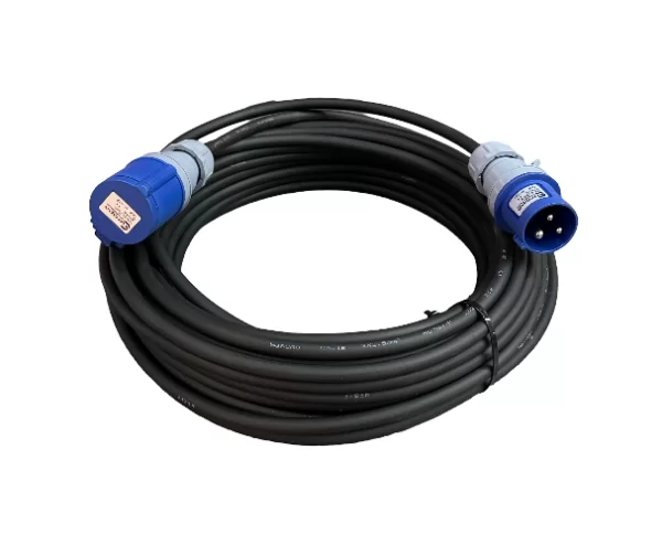 16A 3 Pin 240V H07RN-F Extension Lead x 15m